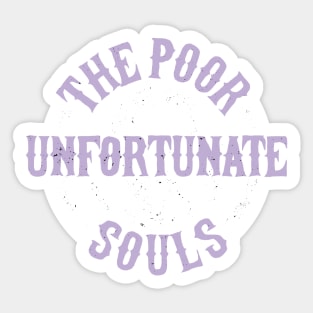 The Poor Unfortunate Souls - Biker Club Sticker